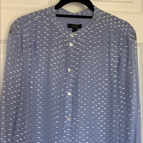 J. Crew silk popover top - Picture 3 of 7